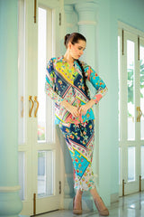 The Muslin Digital Print cordset