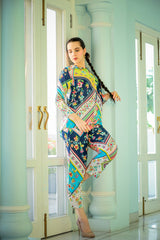 The Muslin Digital Print cordset