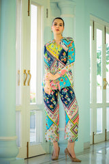 The Muslin Digital Print cordset