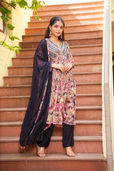 Colorburst Chinon Kurta Set 🤴