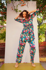 THE FLOWERPRINT CORDSET