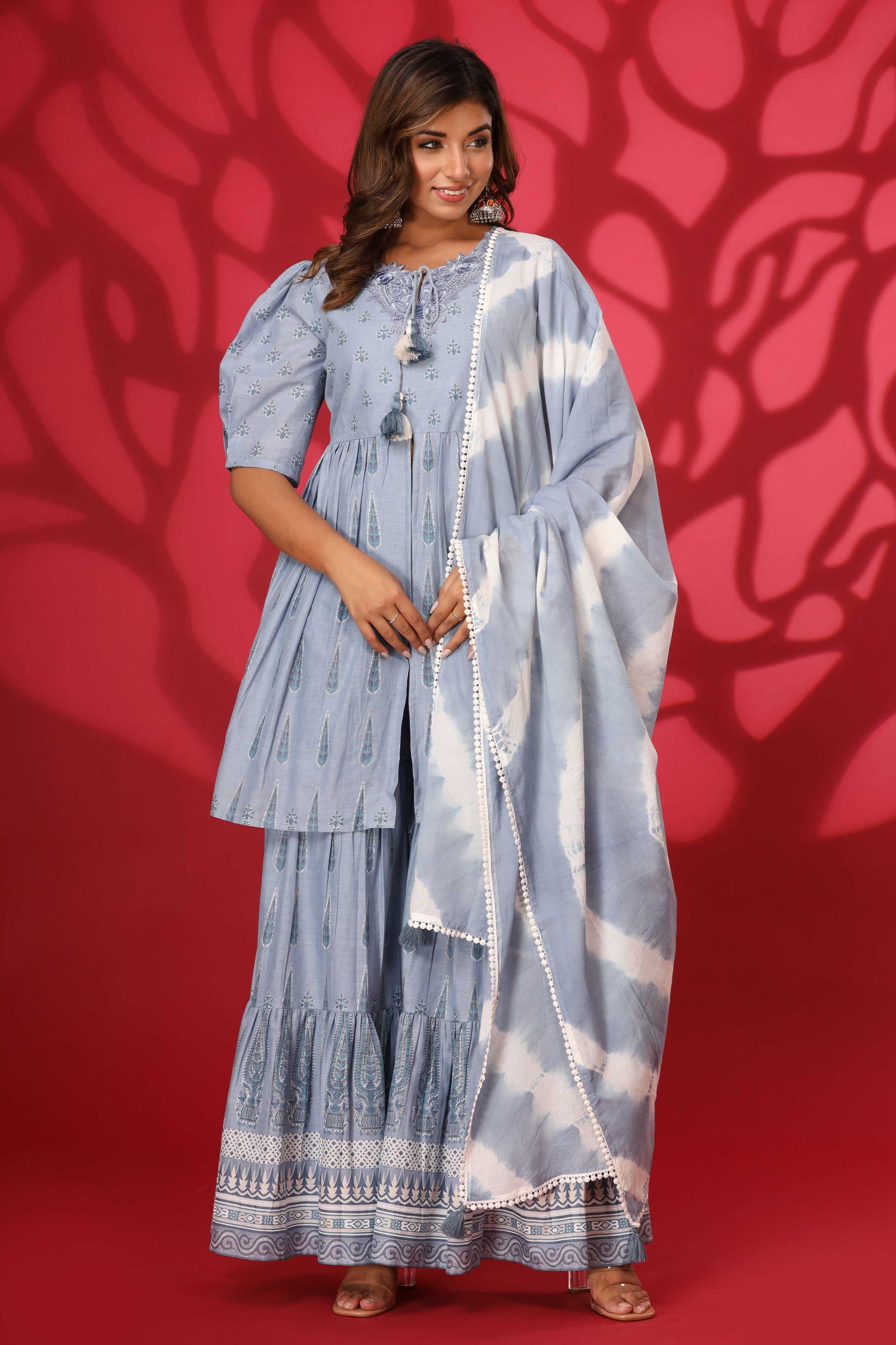 Traditional Cotton Sharara