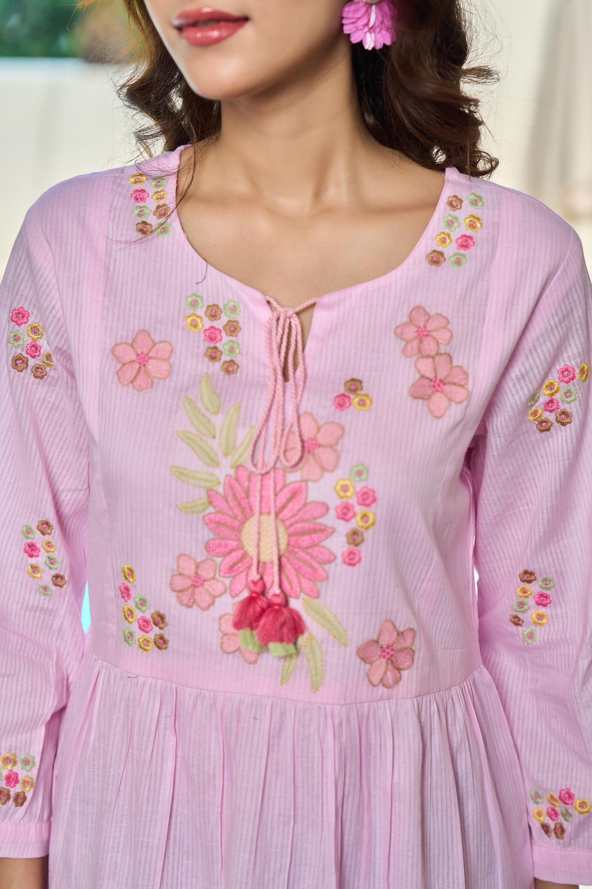 Limited Edition Embroidery Shorts Dress